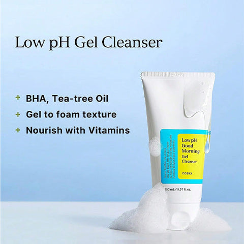 [COSRX] Low Ph Good Morning Gel Cleanser 50ml K-Beauty